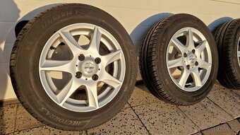 Alu kola 4x108, letní pneu 175/65 R14, 7mm - 3
