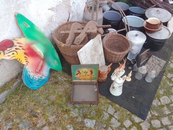 Konev, keramika, košík, valcha, - 3