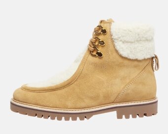 Kožené boty od značky CLAUDIE PIERLOT. Vel 37. - 3