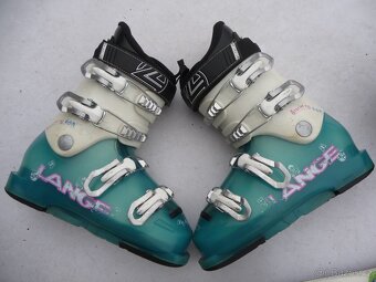 190. Detske lyže HEAD - 125cm + boty LANGE 35 eu + helma SET - 3