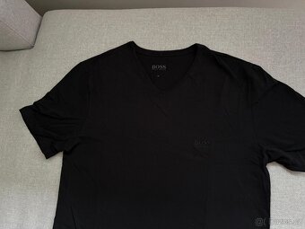 3-pack černé tričko HUGO BOSS - vel. M - 3