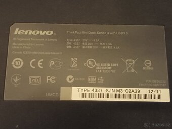 Dokovaci stanice Lenovo IBM Think Pad - 3