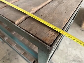 Prodám industriální dílenský stůl - 3