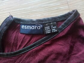 Těhotenské tričko se zipem Esmara - 3