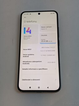 Xiaomi 13 8/256 black. Záruka 6 měsíců. - 3
