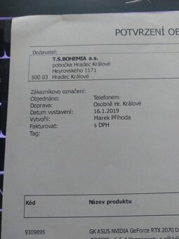 🖥️ Výkonný herní/pracovní PC – i7 + RTX 2070 + SSD + Win11 - 3
