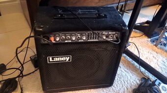 Elektrické bicí Yamaha DTX450K + kombo Laney AH40 + přísluše - 3