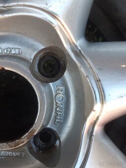 Alu kola 14" rozteč 4x100 Škoda, VW, Seat, Opel, Honda - 3