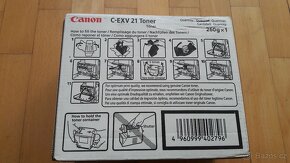 Canon C-EXV21 Cyan, originál, nový. Pro iRC2380 - 3