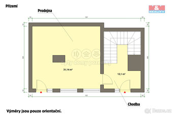 Pronájem obchodu 31m2 Mariánské Lázně, ulice Hlavní třída - 3