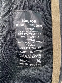 Bunda Termo 2010 AČR softshell khaki 2x - 3
