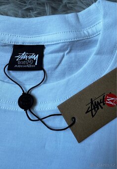 Stüssy bílé tričko reddice velikost M - 3