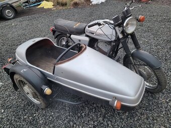 Jawa 350/634 se sidecarem Velorex 562 - 3