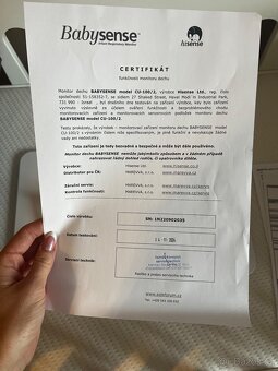 Monitor dechu Babysense 1 pro - 3