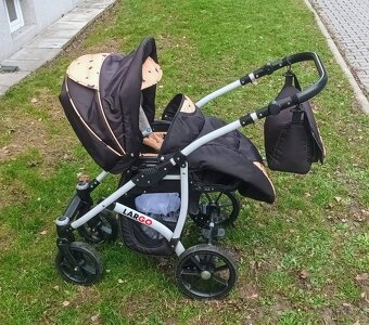 Kočárek 2v1 Raf-Pol Baby Lux Largo Gold Star (2022) - 3