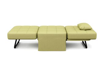 Rozkládací křeslo MATT světle zelená - 3