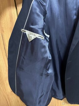 Panský oblek Luggi. 100% vlna. Slim fit. - 3