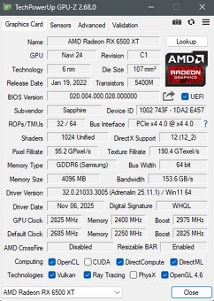 SAPPHIRE PULSE AMD Radeon RX 6500 XT OC 4G - 3