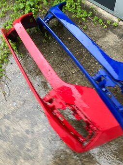 predni naraznik skoda octavia iv 4 modry cerveny - 3