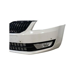 Přední nárazník bílá barva LF9E Škoda Octavia 3 r.v. 2016 - 3