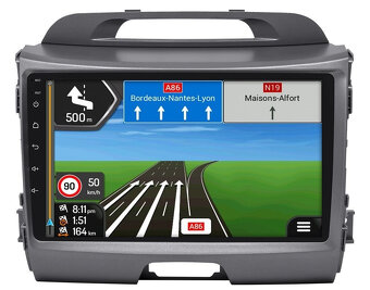 9" KIA Sportage 3 - Android 14 - GPS autorádio - 3