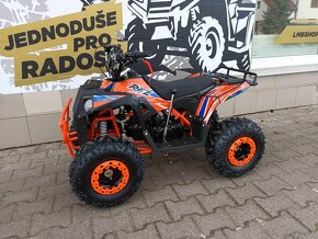 Dětská Čtyřkolka Commander 125cc 7" Automat oranžová - 3