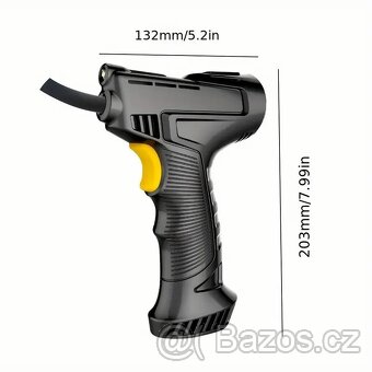 Digitální kompresor pro nafukování pneu atd. - 12V - 3
