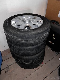 4x alu kola -  FORD - 6Jx15 H2 + pneu letní Nexen 195/60R15 - 3