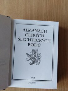 Almanach českých šlechtických rodů - 3