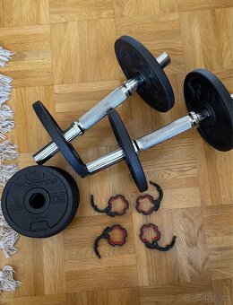 Sada činek na posilování 20 kg - 3