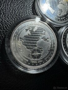 Stříbrné mince 3x 1oz TERRA 2020-2022 - 3