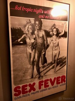 ORIGINAL filmový plakát "SEX FEVER" 1978 - 3
