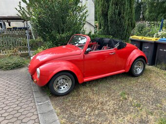 VW Brouk Speedster cabrio obsah 1570 rok 1972 - 3
