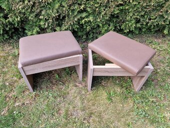 Taburet Elinor (Dub truffel, hneda) - 3