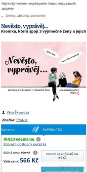Kniha Nevěsto, vyprávěj... - 3
