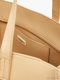 Nová béžová větší kabelka - 3