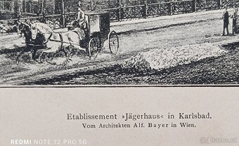 Originální litografické listy z „Der Architekt“ (1895 - 3