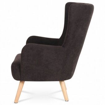 Nabízím Křeslo ušák AK-311 hnědá látka - 3