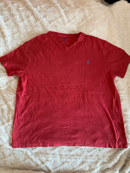 Červené tričko Ralph Lauren - L - 3