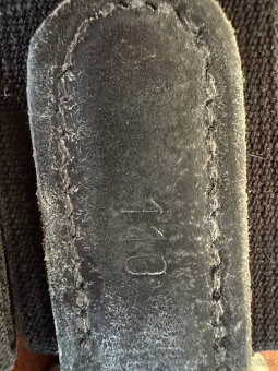 Ochranný protiokopávací kožený podbřišník Kentaur 110cm - 3