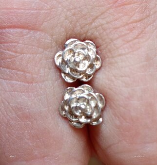 Stříbrné náušnice - 3