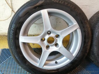 Alu r16 s pneu 205/55 letní 5x114 - 3