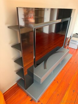 Obývací stěna Play, černý lesk - 3