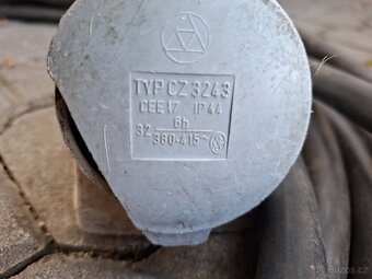 Prodlužovací kabel 380V- 15m - 3