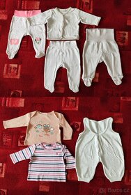 Balík oblečení pro holčičku vel. 62 - 68 (2 - 6 měsíců) - 3