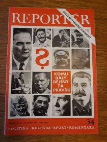 3x časopis Reportér - 3