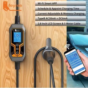 Přenosná nabíječka pro elektromobily Feyree 11kW - 3