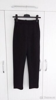 Černé dámské kalhoty vel. XS Gina Tricot - 3