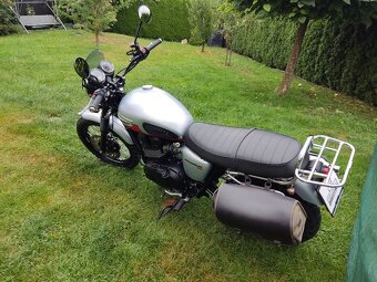Triumph Scrambler 900 (2014) TOP, doplňky, po servisu, jen 2 - 3