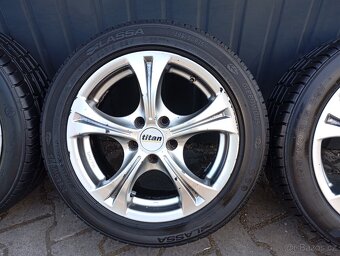 Letní sada škoda fabia 195/50/15 5x100 alu alutec - 3